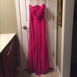 David’s Bridal 14 Strapless Begonia